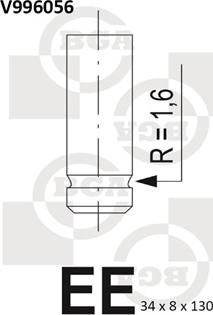 BGA V996056 - Izplūdes vārsts autodraugiem.lv