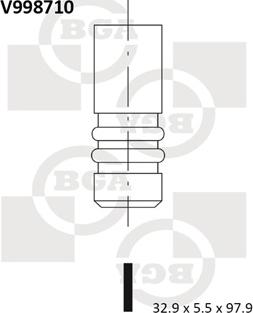 BGA V998710 - Ieplūdes vārsts autodraugiem.lv