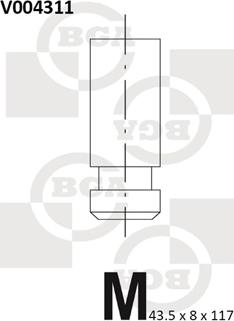 BGA V004311 - Ieplūdes vārsts autodraugiem.lv