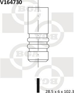 BGA V164730 - Ieplūdes vārsts autodraugiem.lv