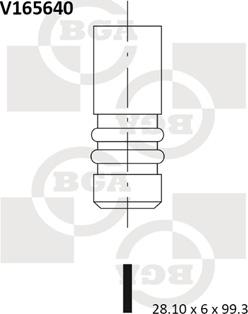 BGA V165640 - Ieplūdes vārsts autodraugiem.lv