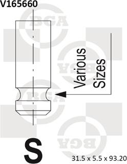 BGA V165660 - Ieplūdes vārsts autodraugiem.lv