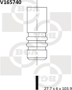 BGA V165740 - Ieplūdes vārsts autodraugiem.lv