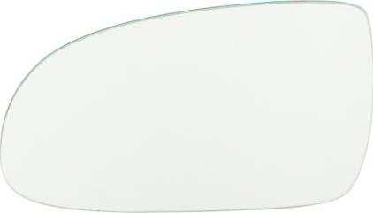 BLIC 6102-01-0380P - Spoguļstikls, Ārējais atpakaļskata spogulis autodraugiem.lv