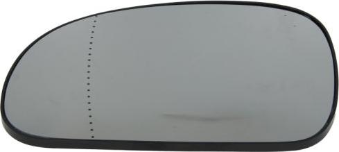 BLIC 6102-02-1251299P - Spoguļstikls, Ārējais atpakaļskata spogulis autodraugiem.lv