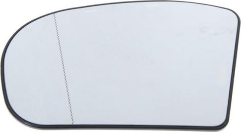 BLIC 6102-02-1271532P - Spoguļstikls, Ārējais atpakaļskata spogulis autodraugiem.lv