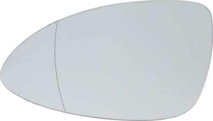 BLIC 6102-29-2002093P - Spoguļstikls, Ārējais atpakaļskata spogulis autodraugiem.lv