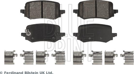 Blue Print ADBP420142 - Bremžu uzliku kompl., Disku bremzes autodraugiem.lv