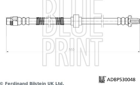 Blue Print ADBP530048 - Bremžu šļūtene autodraugiem.lv