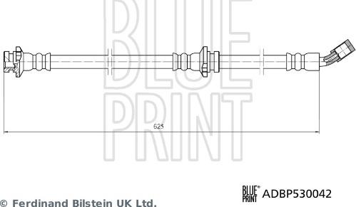 Blue Print ADBP530042 - Bremžu šļūtene autodraugiem.lv