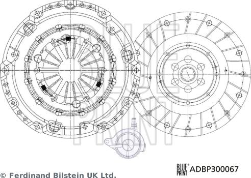 Blue Print ADBP300067 - Sajūga komplekts autodraugiem.lv