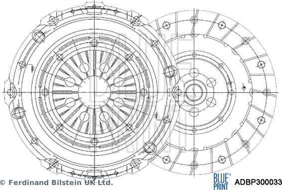 Blue Print ADBP300033 - Sajūga komplekts autodraugiem.lv