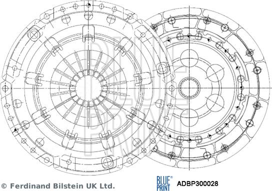 Blue Print ADBP300028 - Sajūga komplekts autodraugiem.lv