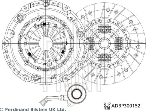 Blue Print ADBP300152 - Sajūga komplekts autodraugiem.lv