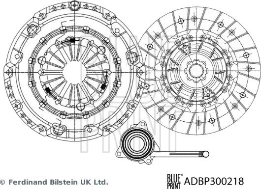 Blue Print ADBP300218 - Sajūga komplekts autodraugiem.lv