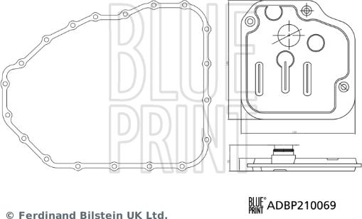 Blue Print ADBP210069 - Hidrofiltrs, Automātiskā pārnesumkārba autodraugiem.lv