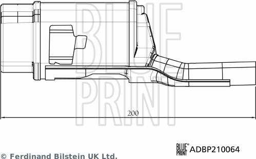Blue Print ADBP210064 - Hidrofiltrs, Automātiskā pārnesumkārba autodraugiem.lv
