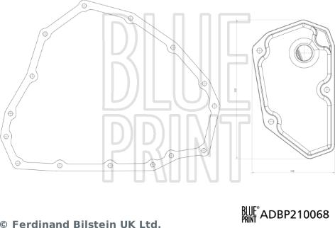 Blue Print ADBP210068 - Hidrofiltrs, Automātiskā pārnesumkārba autodraugiem.lv