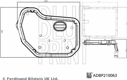 Blue Print ADBP210063 - Hidrofiltrs, Automātiskā pārnesumkārba autodraugiem.lv