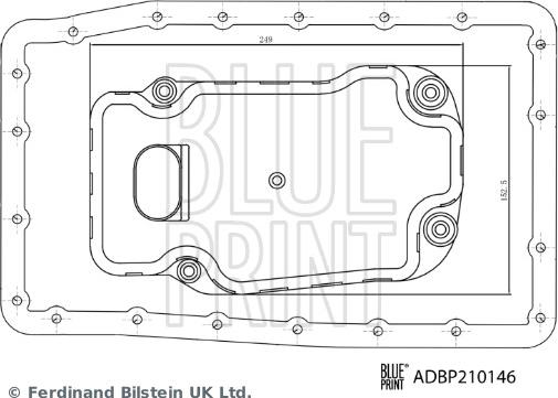 Blue Print ADBP210146 - Hidrofiltrs, Automātiskā pārnesumkārba autodraugiem.lv