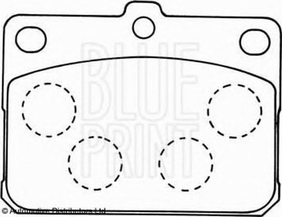 Blue Print ADC44202 - Bremžu uzliku kompl., Disku bremzes autodraugiem.lv