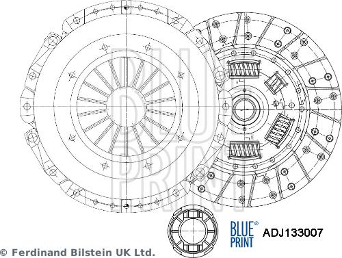 Blue Print ADJ133007 - Sajūga komplekts autodraugiem.lv