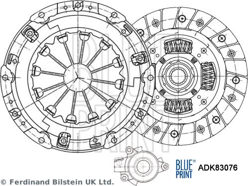 Blue Print ADK83076 - Sajūga komplekts autodraugiem.lv