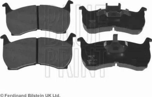 Blue Print ADM54209 - Bremžu uzliku kompl., Disku bremzes autodraugiem.lv