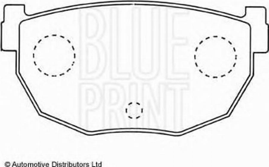 Blue Print ADN14240 - Bremžu uzliku kompl., Disku bremzes autodraugiem.lv