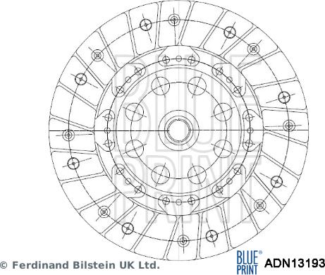 Blue Print ADN13193 - Sajūga disks autodraugiem.lv