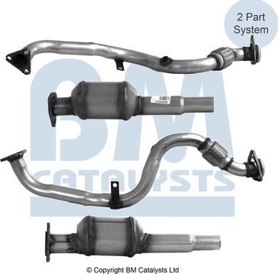 BM Catalysts BM90300H - Katalizators autodraugiem.lv