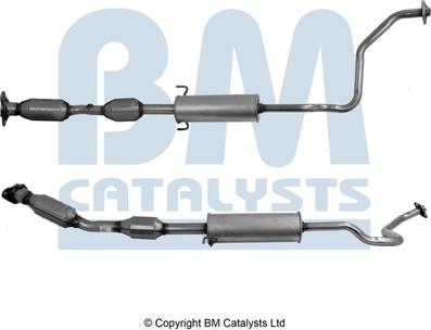 BM Catalysts BM92298H - Katalizators autodraugiem.lv