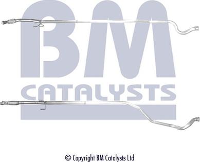BM Catalysts BM50489 - Izplūdes caurule autodraugiem.lv