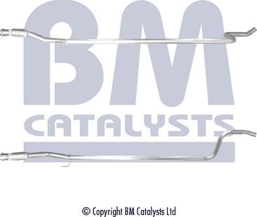 BM Catalysts BM50481 - Izplūdes caurule autodraugiem.lv