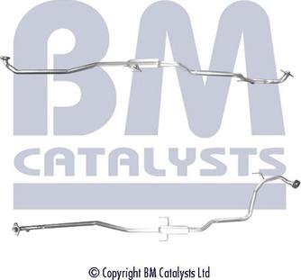BM Catalysts BM50573 - Izplūdes caurule autodraugiem.lv