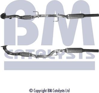 BM Catalysts BM50199 - Izplūdes caurule autodraugiem.lv