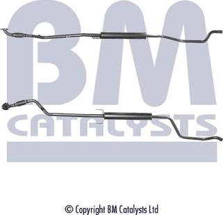 BM Catalysts BM50154 - Izplūdes caurule autodraugiem.lv