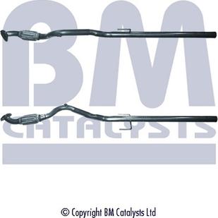 BM Catalysts BM50100 - Izplūdes caurule autodraugiem.lv