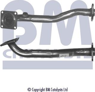 BM Catalysts BM50174 - Izplūdes caurule autodraugiem.lv
