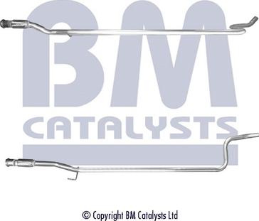 BM Catalysts BM50385 - Izplūdes caurule autodraugiem.lv