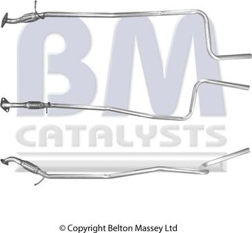 BM Catalysts BM50243 - Izplūdes caurule autodraugiem.lv