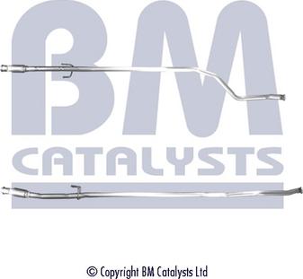 BM Catalysts BM50242 - Izplūdes caurule autodraugiem.lv