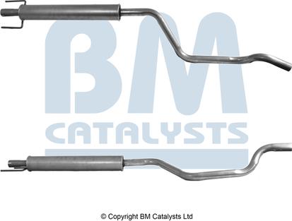 BM Catalysts BM50268 - Izplūdes caurule autodraugiem.lv