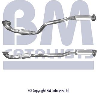 BM Catalysts BM50236 - Izplūdes caurule autodraugiem.lv