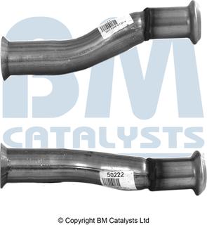 BM Catalysts BM50222 - Izplūdes caurule autodraugiem.lv