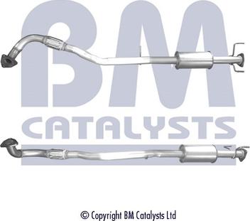 BM Catalysts BM50748 - Izplūdes caurule autodraugiem.lv
