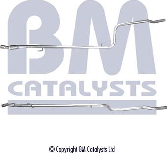 BM Catalysts BM50763 - Izplūdes caurule autodraugiem.lv