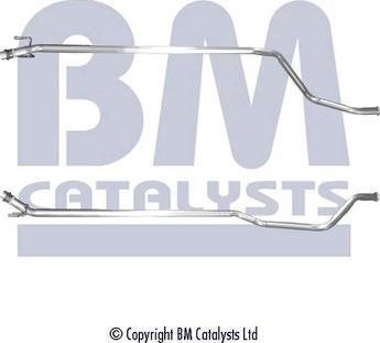 BM Catalysts BM50734 - Izplūdes caurule autodraugiem.lv