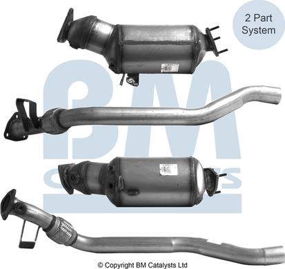 BM Catalysts BM11402H - Nosēdumu / Daļiņu filtrs, Izplūdes gāzu sistēma autodraugiem.lv