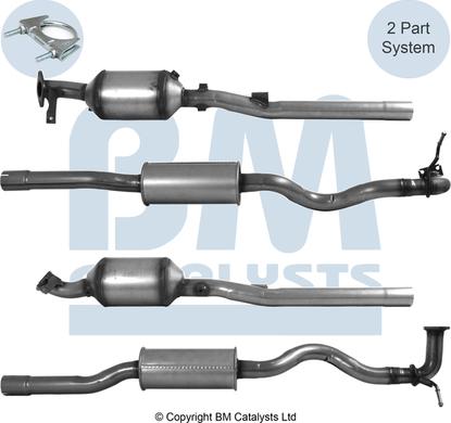 BM Catalysts BM11694H - Nosēdumu / Daļiņu filtrs, Izplūdes gāzu sistēma autodraugiem.lv